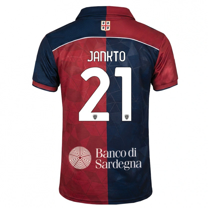 Danxen Men Jakub Jankto #21 Burgundy Royal Blue Home Jersey 2026/27 T-Shirt