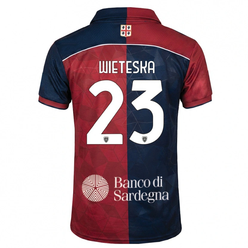 Danxen Men Mateusz Wieteska #23 Burgundy Royal Blue Home Jersey 2026/27 T-Shirt