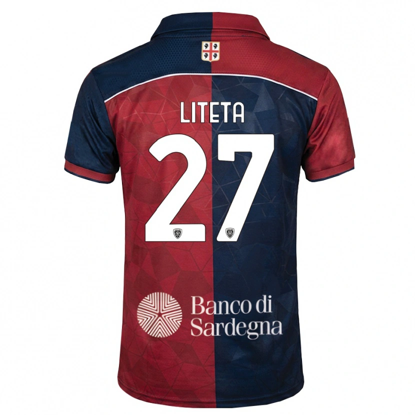 Danxen Men Joseph Liteta #27 Burgundy Royal Blue Home Jersey 2026/27 T-Shirt