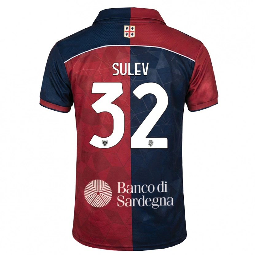 Danxen Men Ivan Sulev #32 Burgundy Royal Blue Home Jersey 2026/27 T-Shirt
