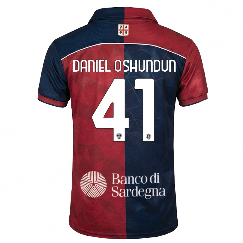 Danxen Men Olasunkanmi Daniel Oshundun #41 Burgundy Royal Blue Home Jersey 2026/27 T-Shirt
