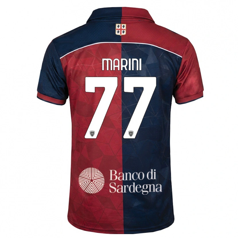 Danxen Men Matteo Marini #77 Burgundy Royal Blue Home Jersey 2026/27 T-Shirt