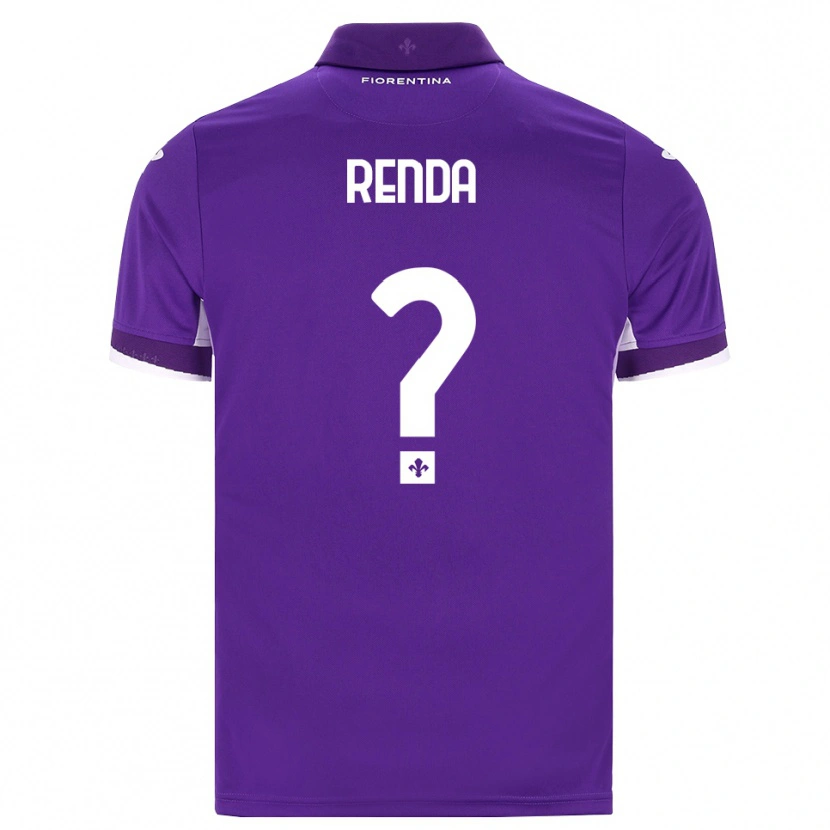 Danxen Men Thomas Renda #0 Purple White Pink Home Jersey 2026/27 T-Shirt