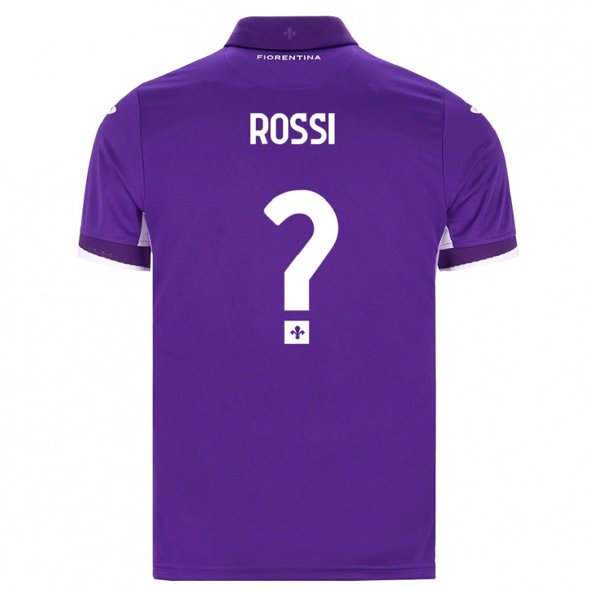 Danxen Men Alessandro Rossi #0 Purple White Pink Home Jersey 2026/27 T-Shirt