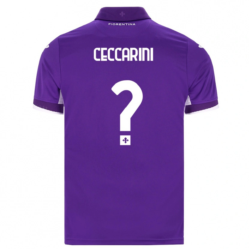 Danxen Men Mattia Ceccarini #0 Purple White Pink Home Jersey 2026/27 T-Shirt