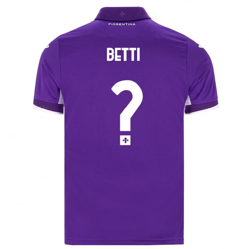 Danxen Men Tiziano Betti #0 Purple White Pink Home Jersey 2026/27 T-Shirt