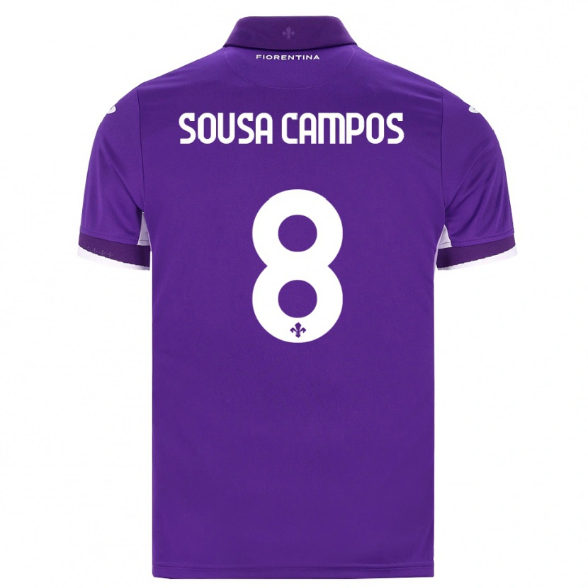 Danxen Men Matteo Sousa Campos #8 Purple White Pink Home Jersey 2026/27 T-Shirt