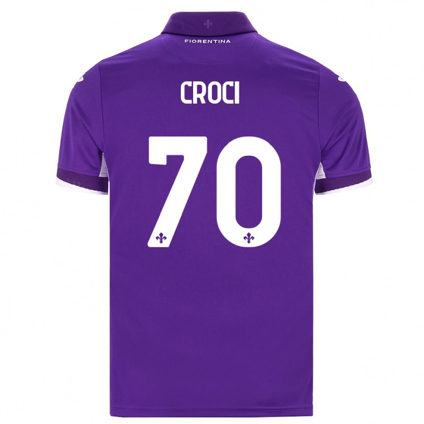 Danxen Men Federico Croci #70 Purple White Pink Home Jersey 2026/27 T-Shirt