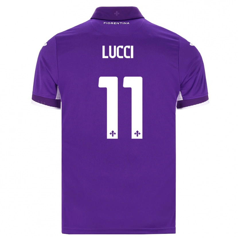 Danxen Men Leonardo Lucci #11 Purple White Pink Home Jersey 2026/27 T-Shirt