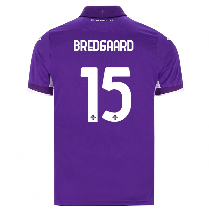 Danxen Men Sofie Bredgaard #15 Purple White Pink Home Jersey 2026/27 T-Shirt