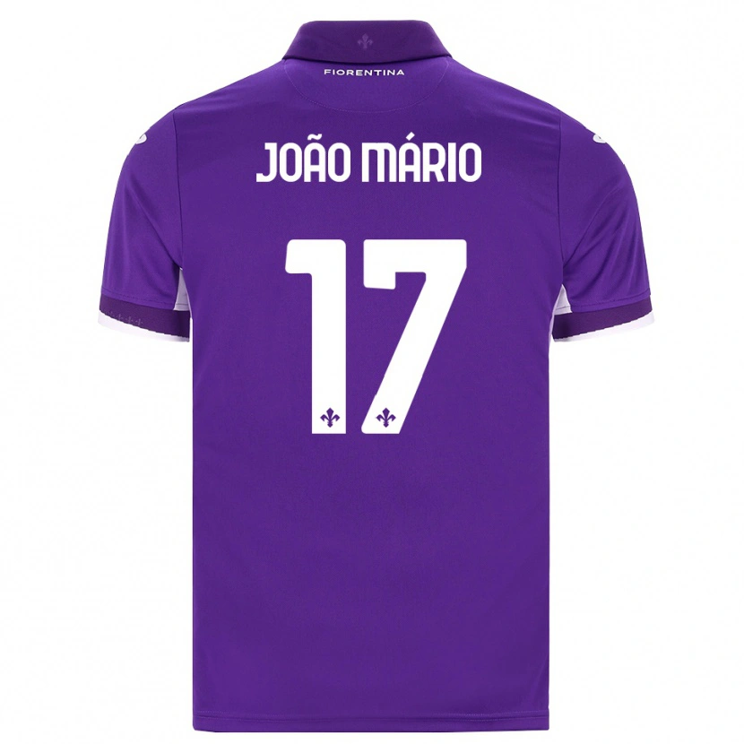 Danxen Men João Mário #17 Purple White Pink Home Jersey 2026/27 T-Shirt