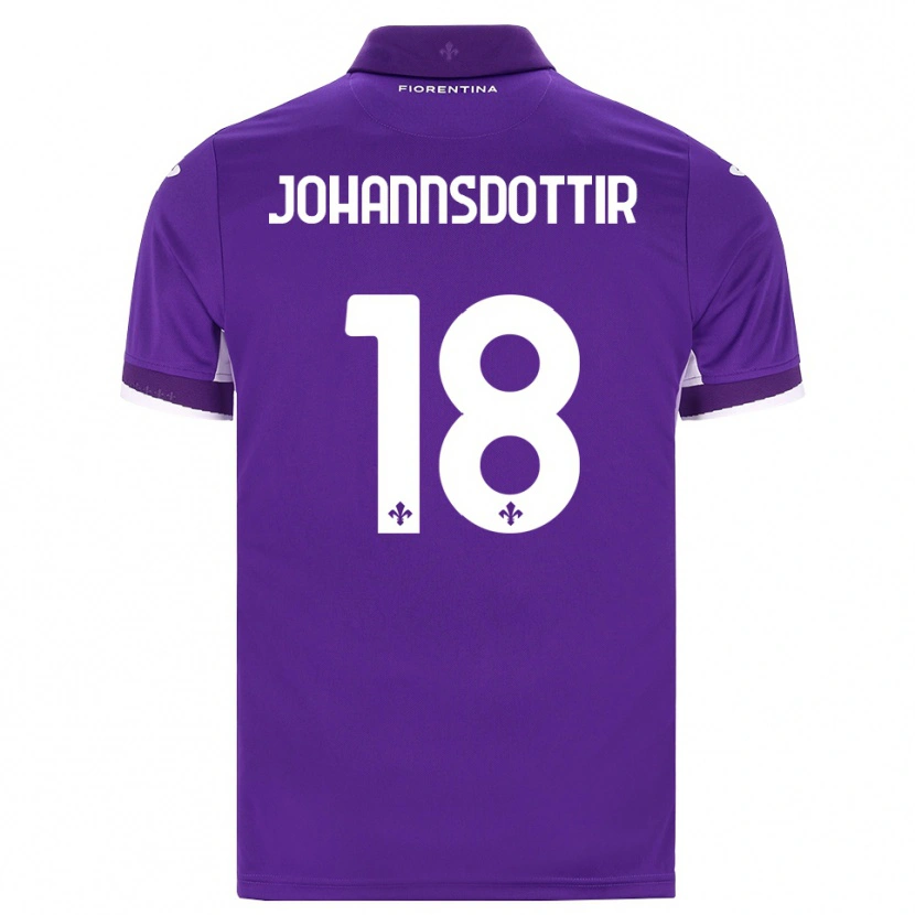Danxen Men Alexandra Johannsdottir #18 Purple White Pink Home Jersey 2026/27 T-Shirt