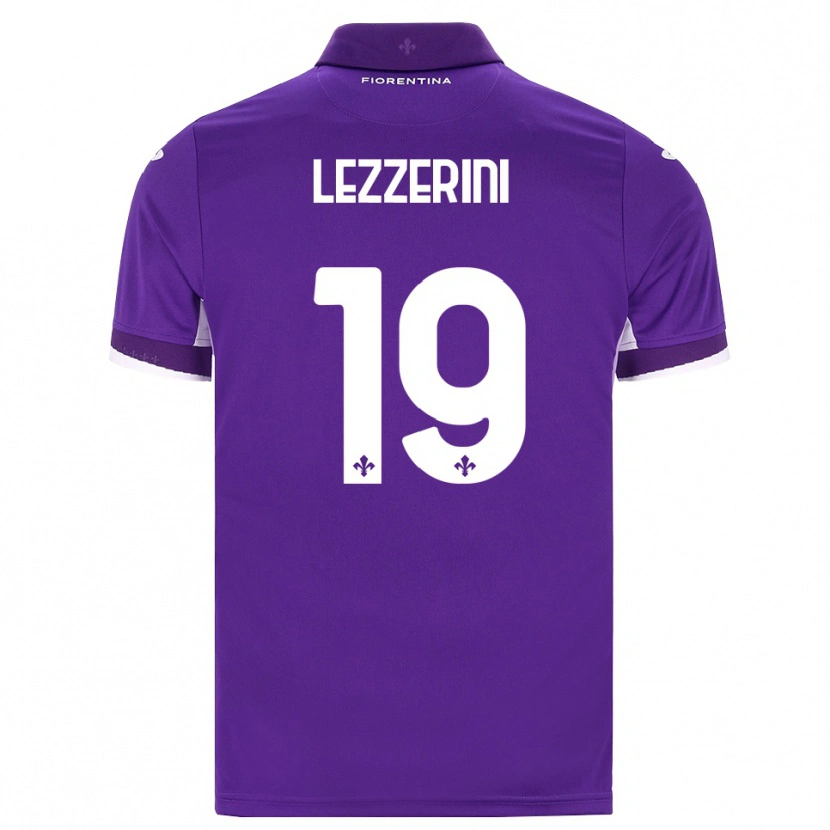 Danxen Men Luca Lezzerini #19 Purple White Pink Home Jersey 2026/27 T-Shirt