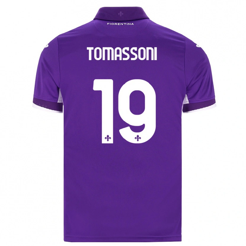 Danxen Men Emma Tomassoni #19 Purple White Pink Home Jersey 2026/27 T-Shirt