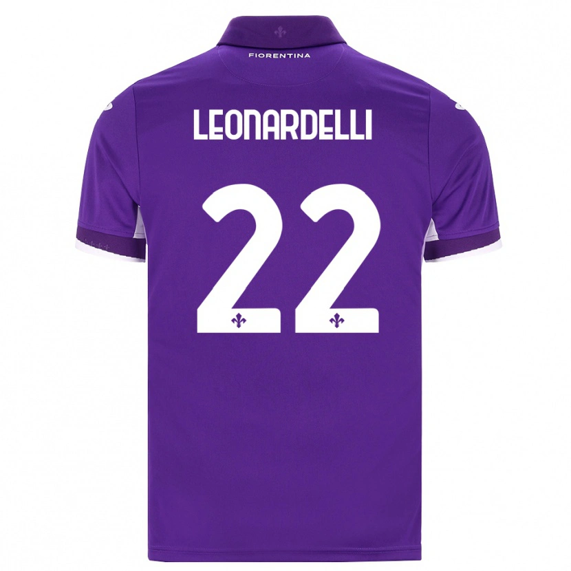 Danxen Men Pietro Leonardelli #22 Purple White Pink Home Jersey 2026/27 T-Shirt
