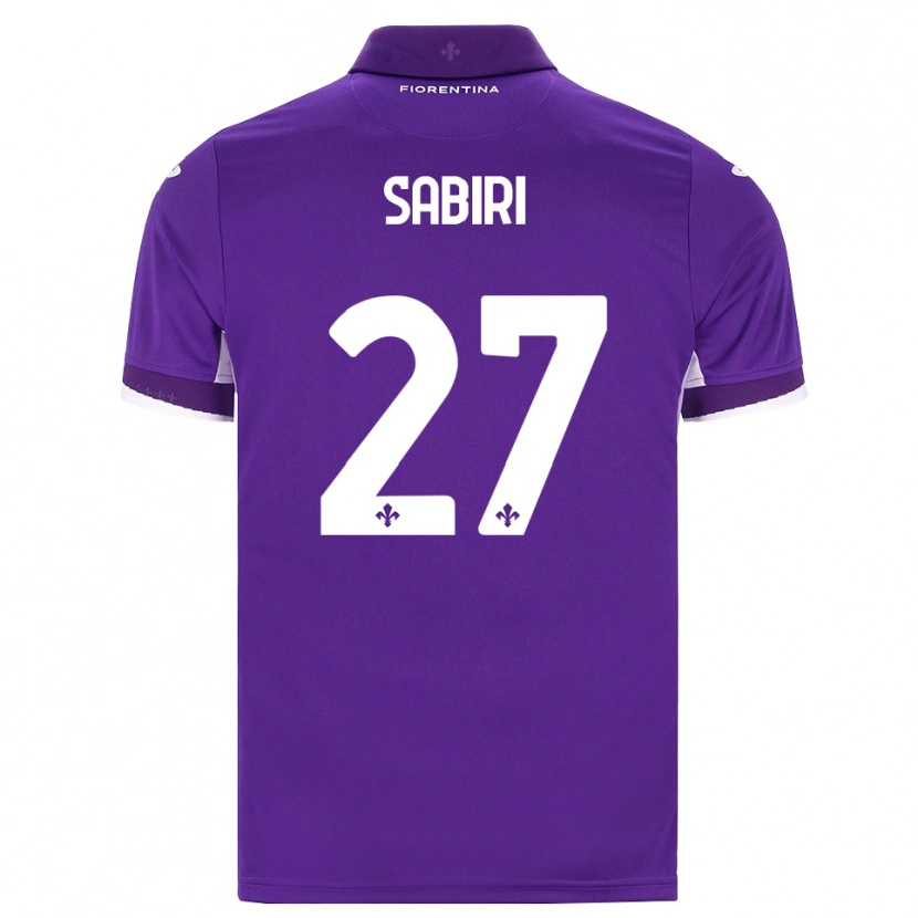 Danxen Men Abdelhamid Sabiri #27 Purple White Pink Home Jersey 2026/27 T-Shirt