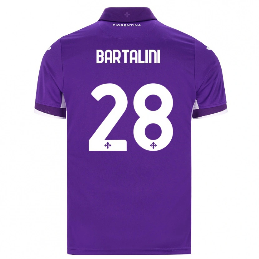 Danxen Men Viola Bartalini #28 Purple White Pink Home Jersey 2026/27 T-Shirt