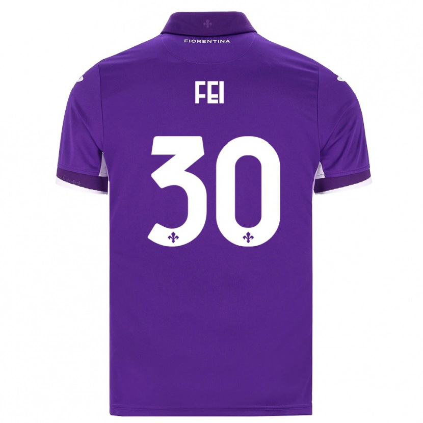 Danxen Men Gianmaria Fei #30 Purple White Pink Home Jersey 2026/27 T-Shirt