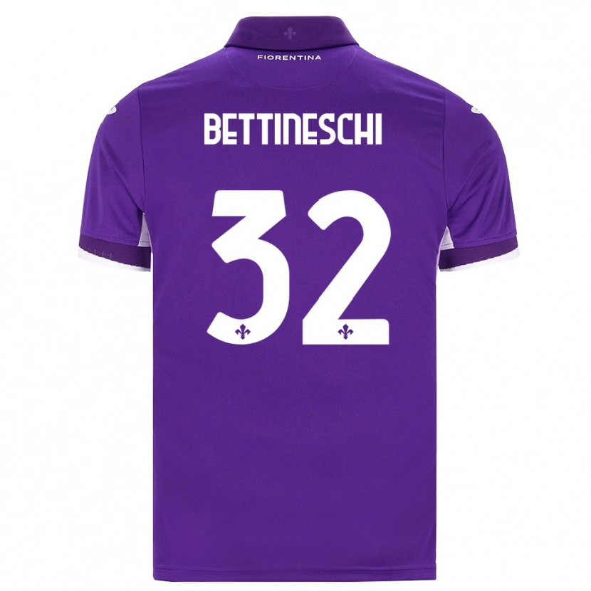 Danxen Men Giorgia Bettineschi #32 Purple White Pink Home Jersey 2026/27 T-Shirt