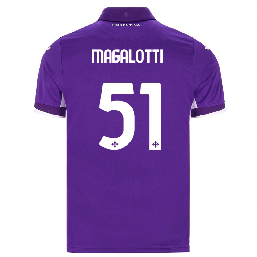 Danxen Men Mattia Magalotti #51 Purple White Pink Home Jersey 2026/27 T-Shirt