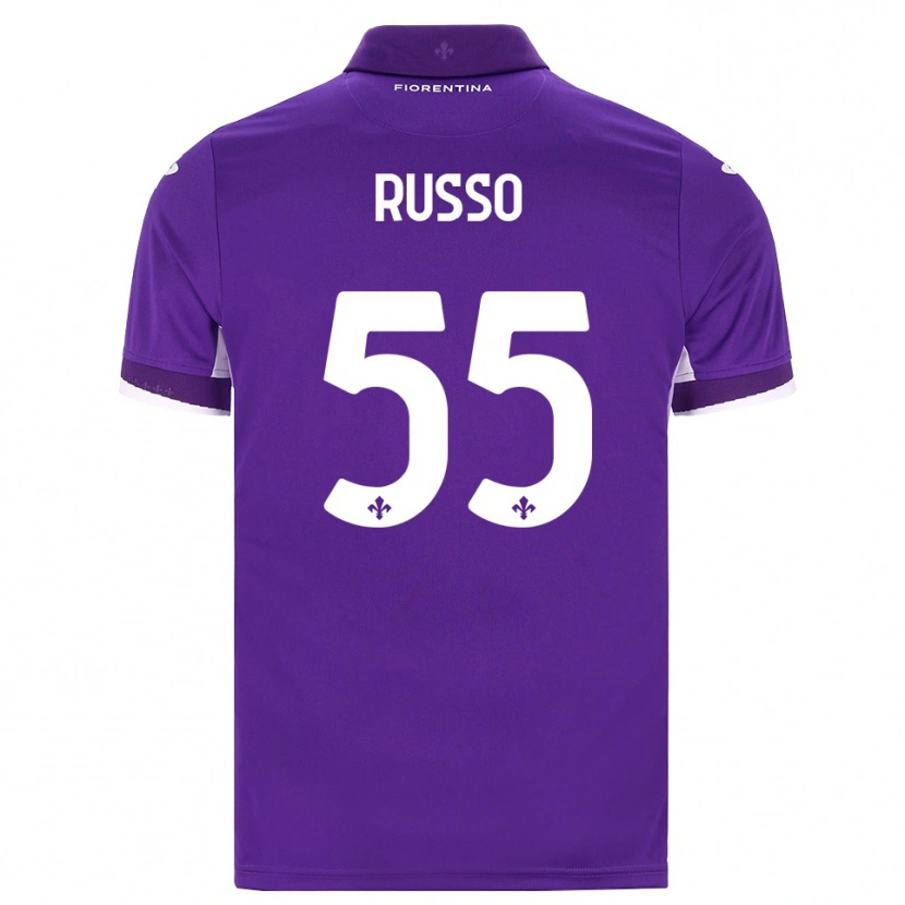 Danxen Men Federica Russo #55 Purple White Pink Home Jersey 2026/27 T-Shirt