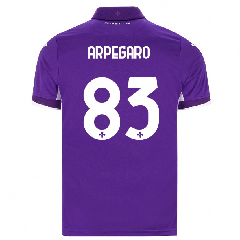 Danxen Men Sofia Arpegaro #83 Purple White Pink Home Jersey 2026/27 T-Shirt
