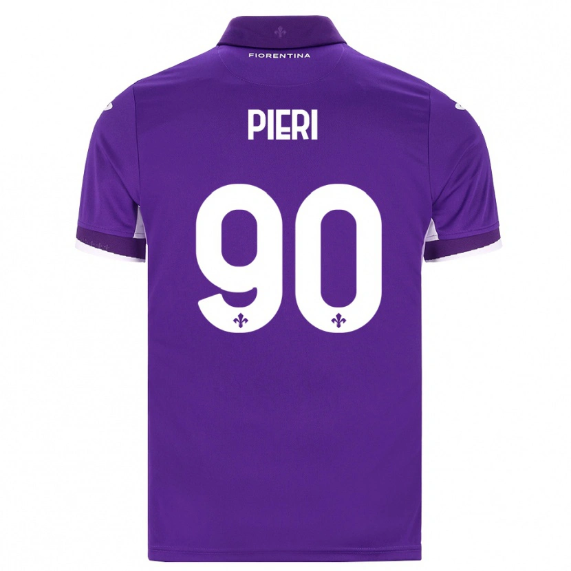 Danxen Men Arianna Pieri #90 Purple White Pink Home Jersey 2026/27 T-Shirt