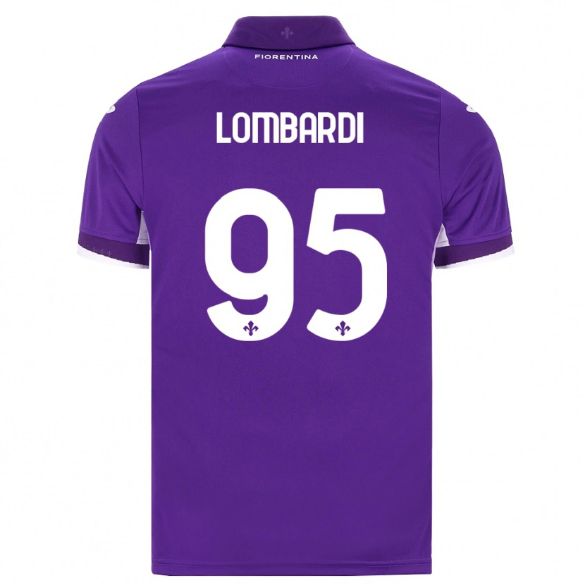 Danxen Men Emma Lombardi #95 Purple White Pink Home Jersey 2026/27 T-Shirt