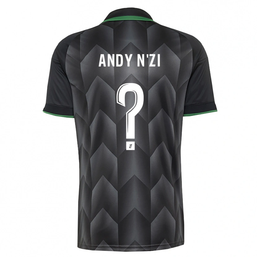 Danxen Men Christ Andy N'zi #0 White Black Green Away Jersey 2026/27 T-Shirt