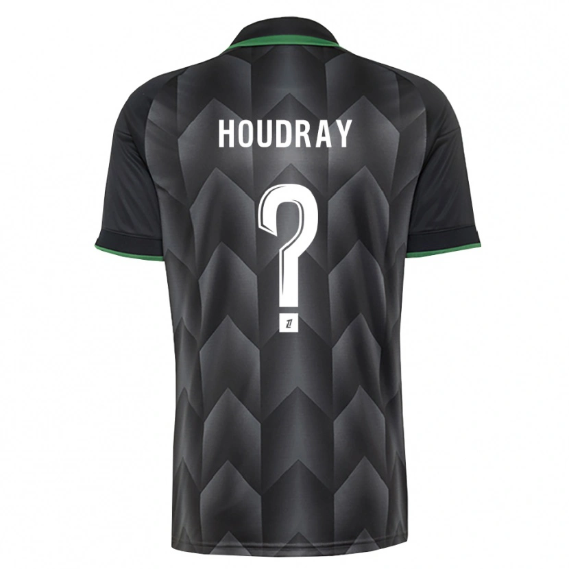 Danxen Men Leyaan Houdray #0 White Black Green Away Jersey 2026/27 T-Shirt