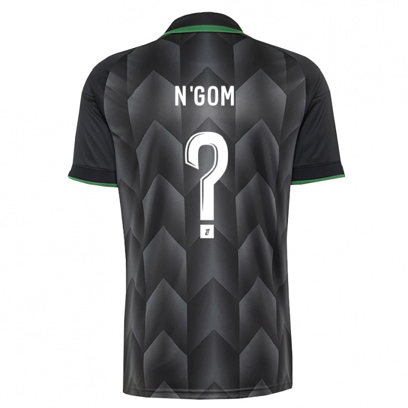 Danxen Men Tidjani N'gom #0 White Black Green Away Jersey 2026/27 T-Shirt
