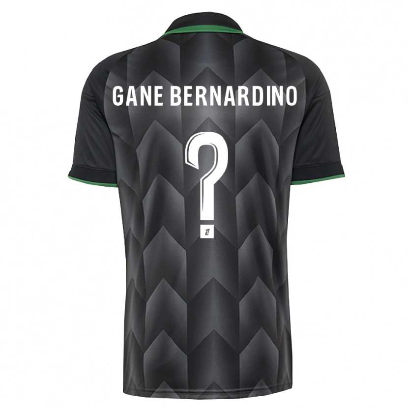 Danxen Men Nathanaël Gane Bernardino #0 White Black Green Away Jersey 2026/27 T-Shirt