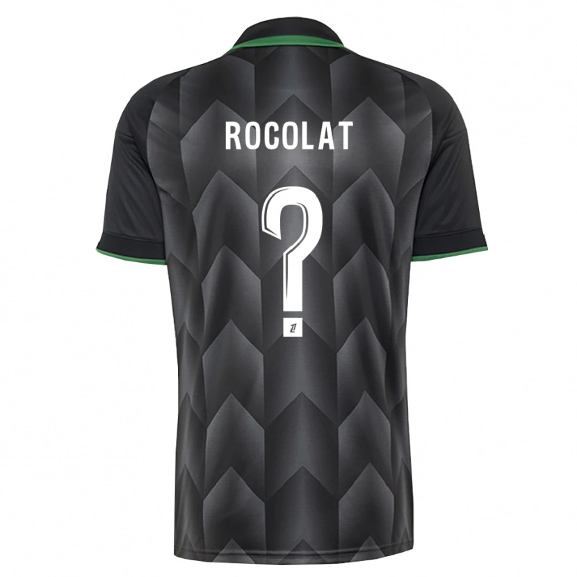 Danxen Men Jaheden Rocolat #0 White Black Green Away Jersey 2026/27 T-Shirt