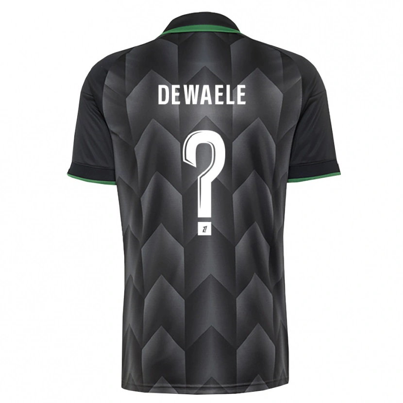 Danxen Men Florian Dewaele #0 White Black Green Away Jersey 2026/27 T-Shirt