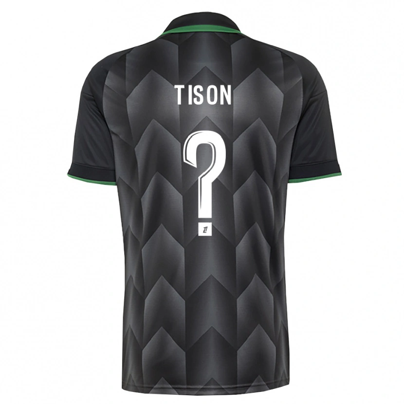 Danxen Men Nathan Tison #0 White Black Green Away Jersey 2026/27 T-Shirt