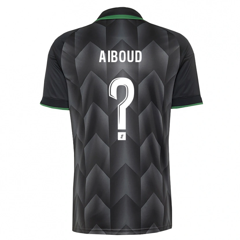 Danxen Men Rayan Aiboud #0 White Black Green Away Jersey 2026/27 T-Shirt