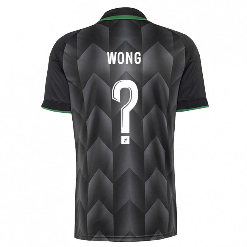 Danxen Men Kiani Wong #0 White Black Green Away Jersey 2026/27 T-Shirt