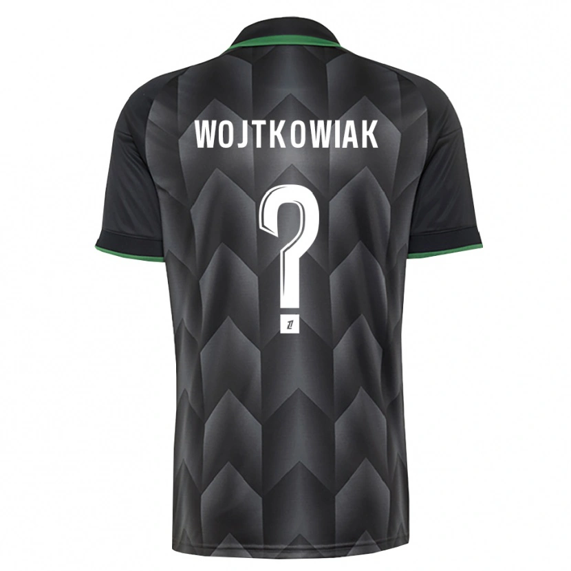 Danxen Men Valentin Wojtkowiak #0 White Black Green Away Jersey 2026/27 T-Shirt