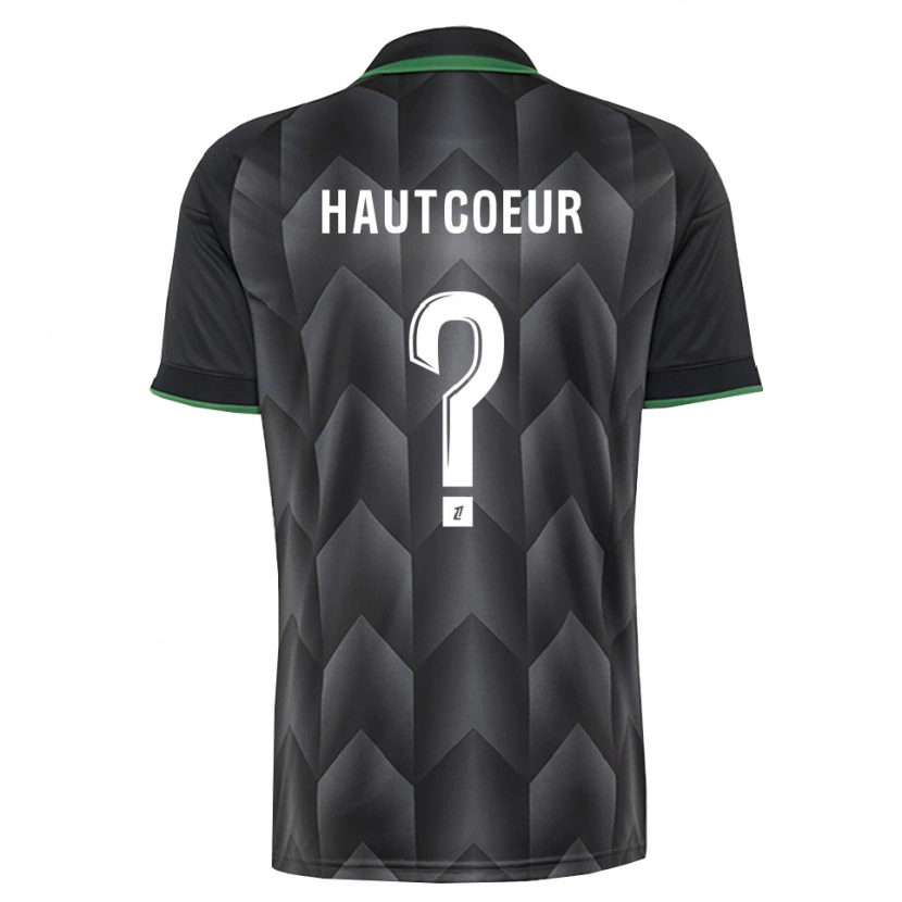 Danxen Men Agathe Hautcoeur #0 White Black Green Away Jersey 2026/27 T-Shirt