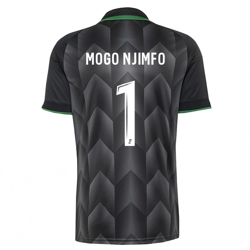 Danxen Men Arthur Mogo Njimfo #1 White Black Green Away Jersey 2026/27 T-Shirt