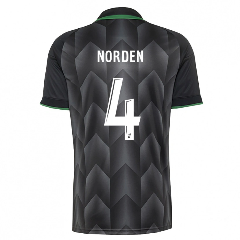 Danxen Men Doreen Norden #4 White Black Green Away Jersey 2026/27 T-Shirt