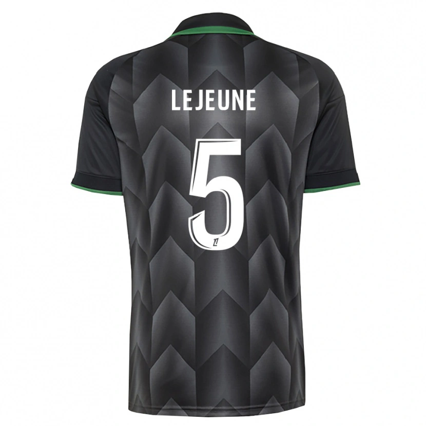 Danxen Men Romane Lejeune #5 White Black Green Away Jersey 2026/27 T-Shirt
