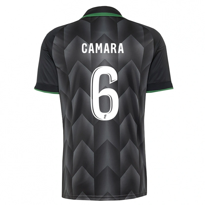 Danxen Men Mamadou Camara #6 White Black Green Away Jersey 2026/27 T-Shirt