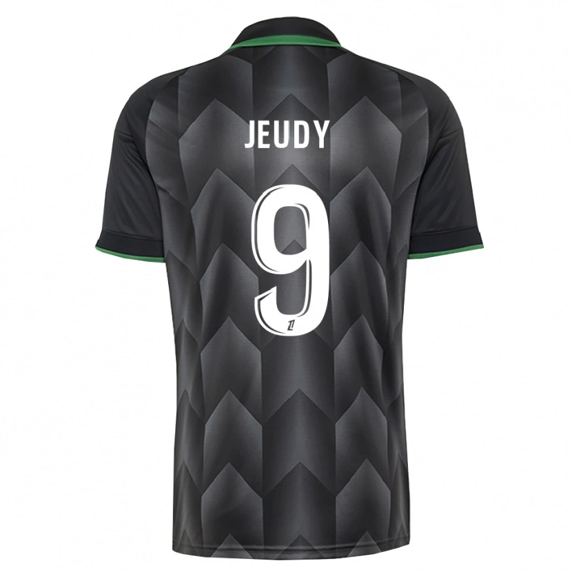 Danxen Men Sherly Jeudy #9 White Black Green Away Jersey 2026/27 T-Shirt