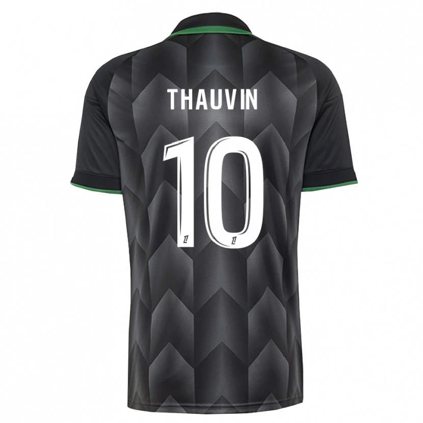 Danxen Men Florian Thauvin #10 White Black Green Away Jersey 2026/27 T-Shirt