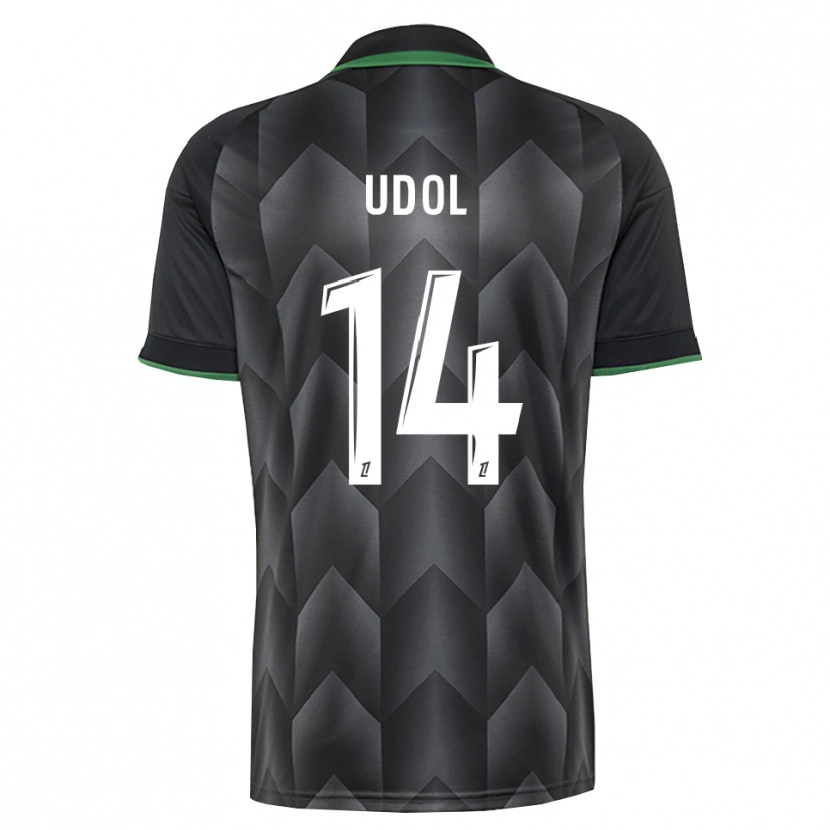 Danxen Men Matthieu Udol #14 White Black Green Away Jersey 2026/27 T-Shirt