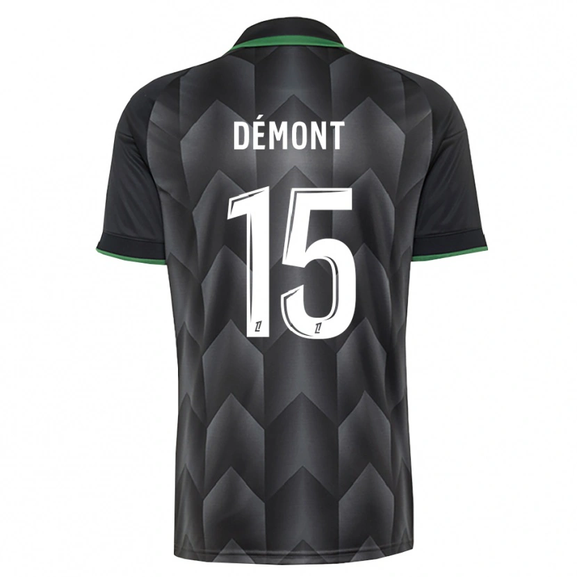 Danxen Men Ange Démont #15 White Black Green Away Jersey 2026/27 T-Shirt
