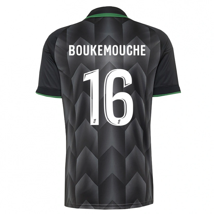 Danxen Men Amine Boukemouche #16 White Black Green Away Jersey 2026/27 T-Shirt