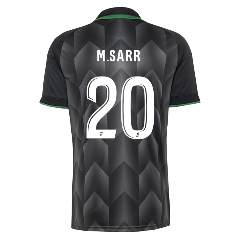 Danxen Men Malang Sarr #20 White Black Green Away Jersey 2026/27 T-Shirt