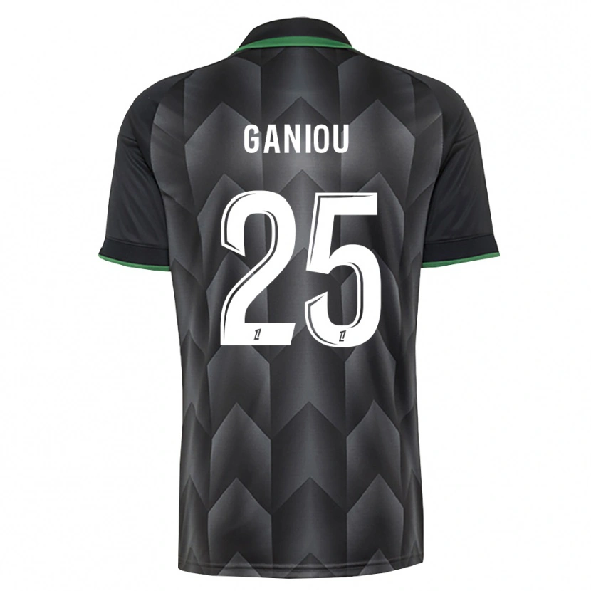 Danxen Men Ismaëlo Ganiou #25 White Black Green Away Jersey 2026/27 T-Shirt